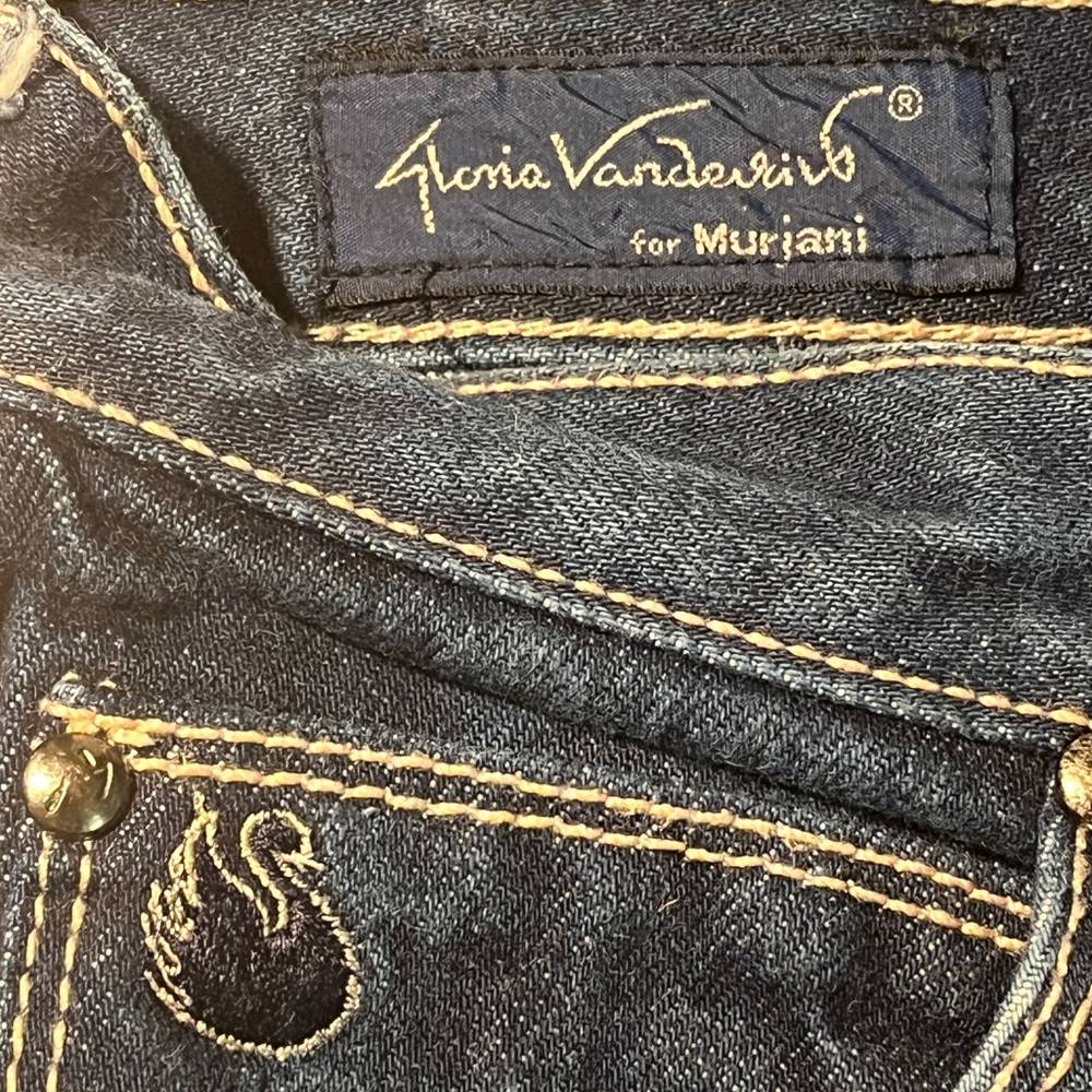 Retro Gloria Vanderbilt Dark Blue Jeans